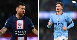 Manchester City star Julian Alvarez breaks UEFA Champions League record previously held by PSG's Lionel Messi