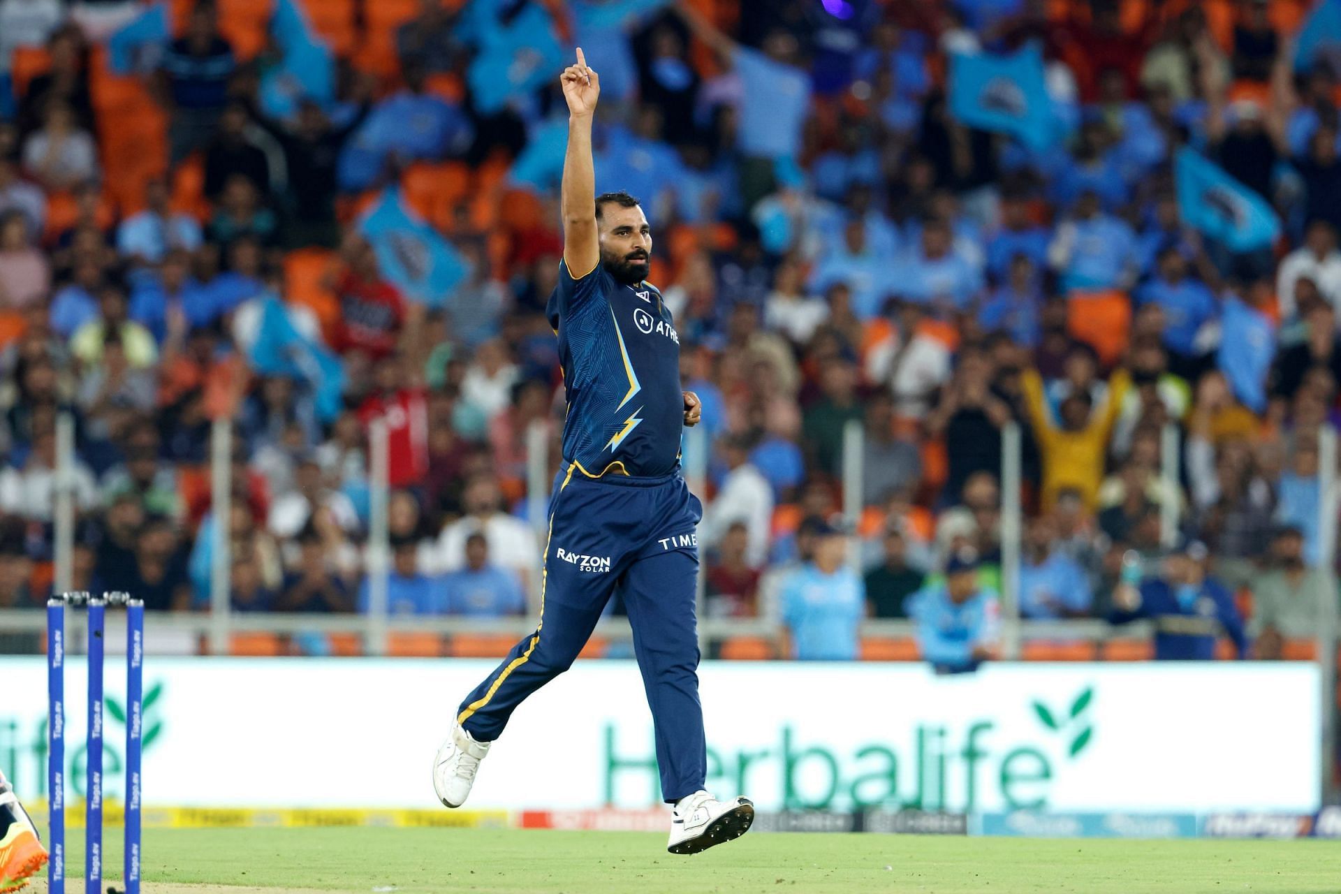 Mohammed Shami was brilliant against the Capitals (Image Courtesy: Twitter/IPL)