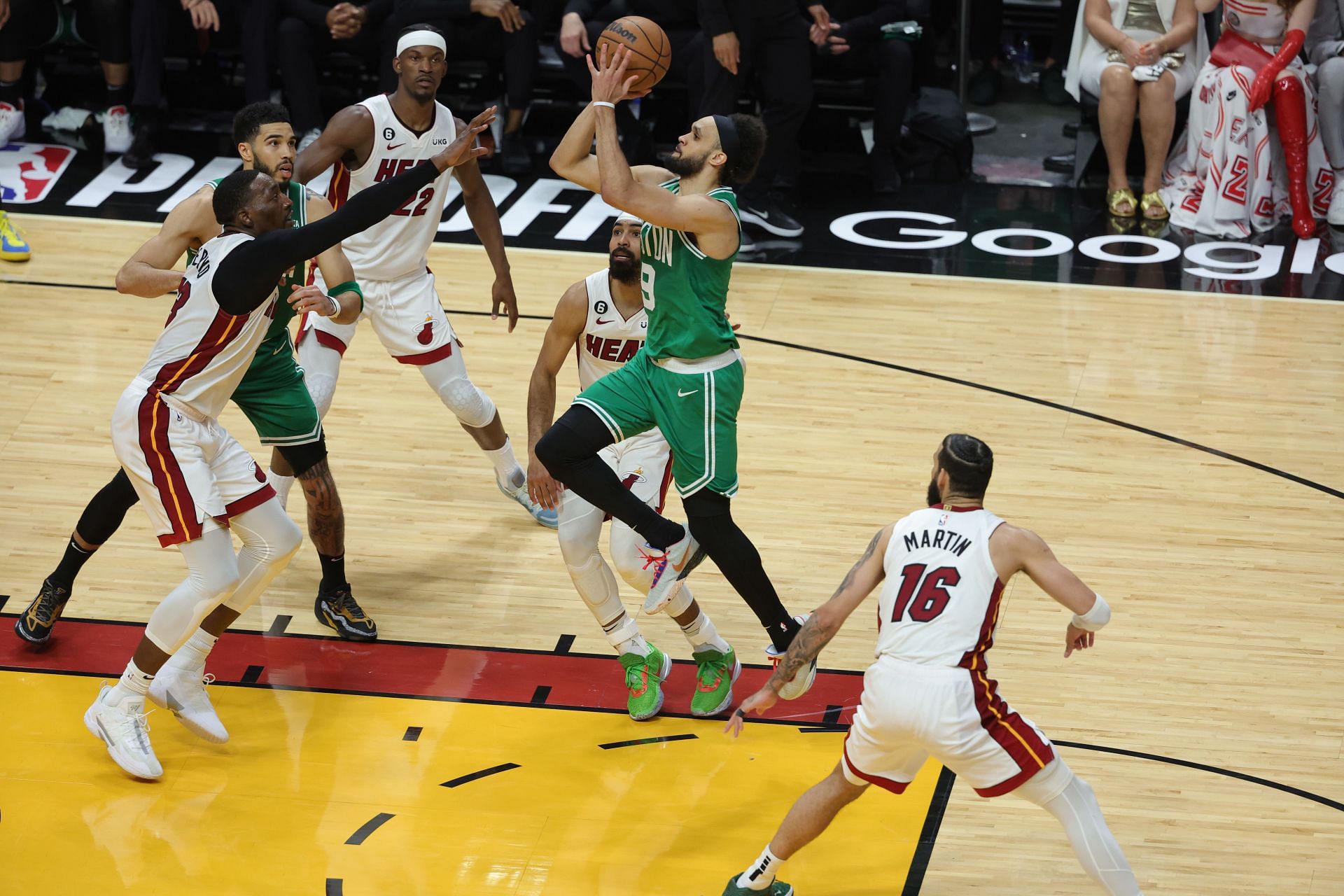 The Celtics will play Game 7 in front of their crowd (Image via Getty Images)