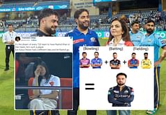 "Praan jaaye par Rashid Khan na jaaye"- Fans erupt after Rashid Khan's sensational all-round show in MI vs GT IPL 2023 clash