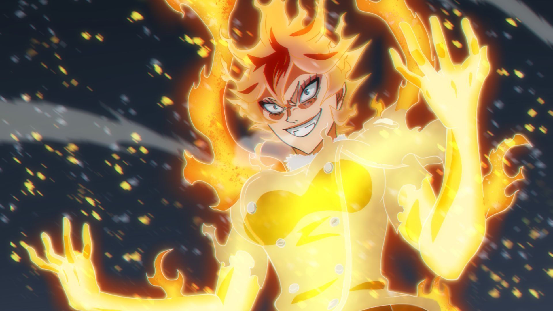 Mereoleona using her Hellfire Incarnate (Image via Twitter/@Ury_bc)