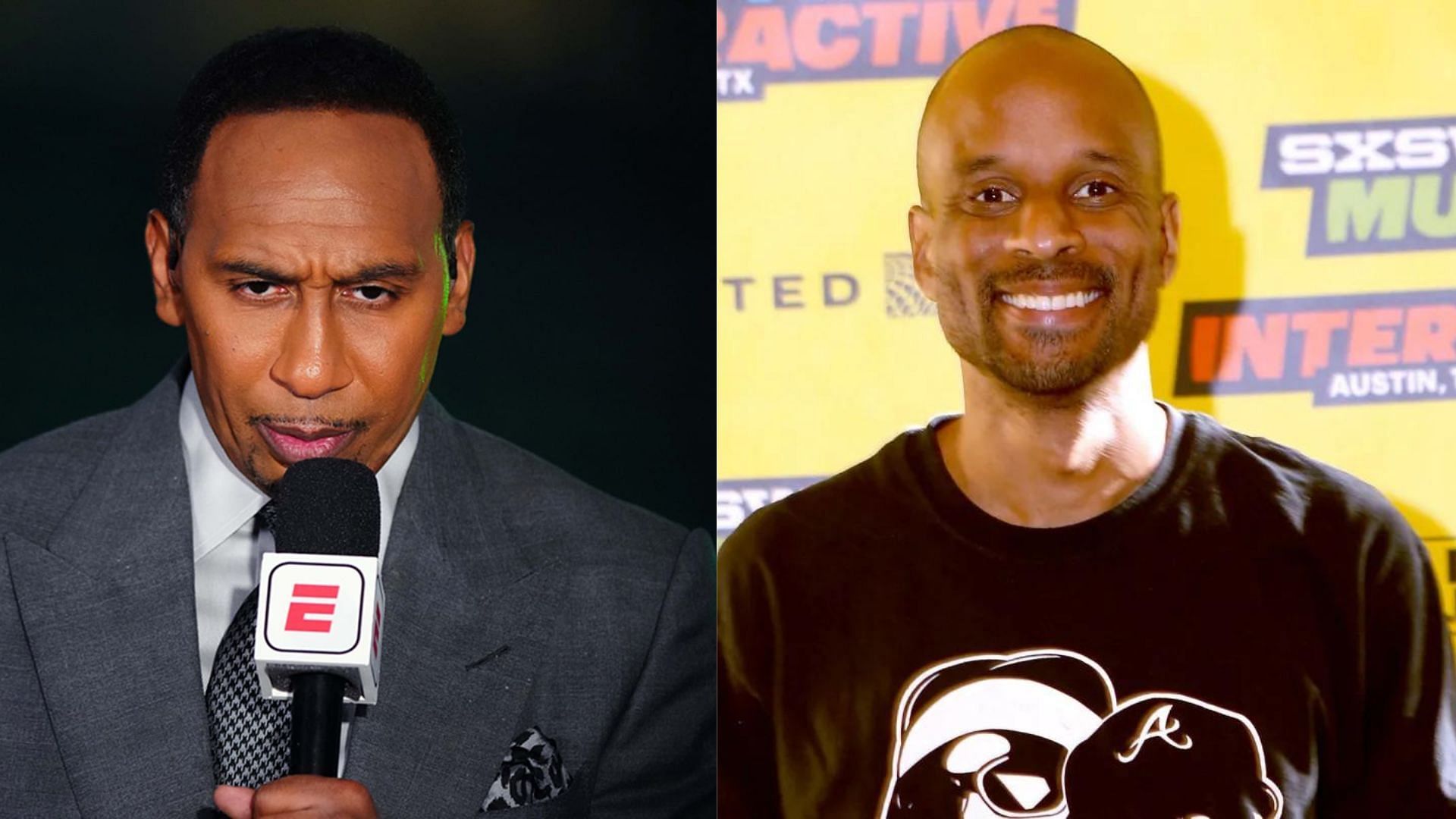 Stephen A. Smith (l) might run for the Oval Office says Bomani Jones (r)