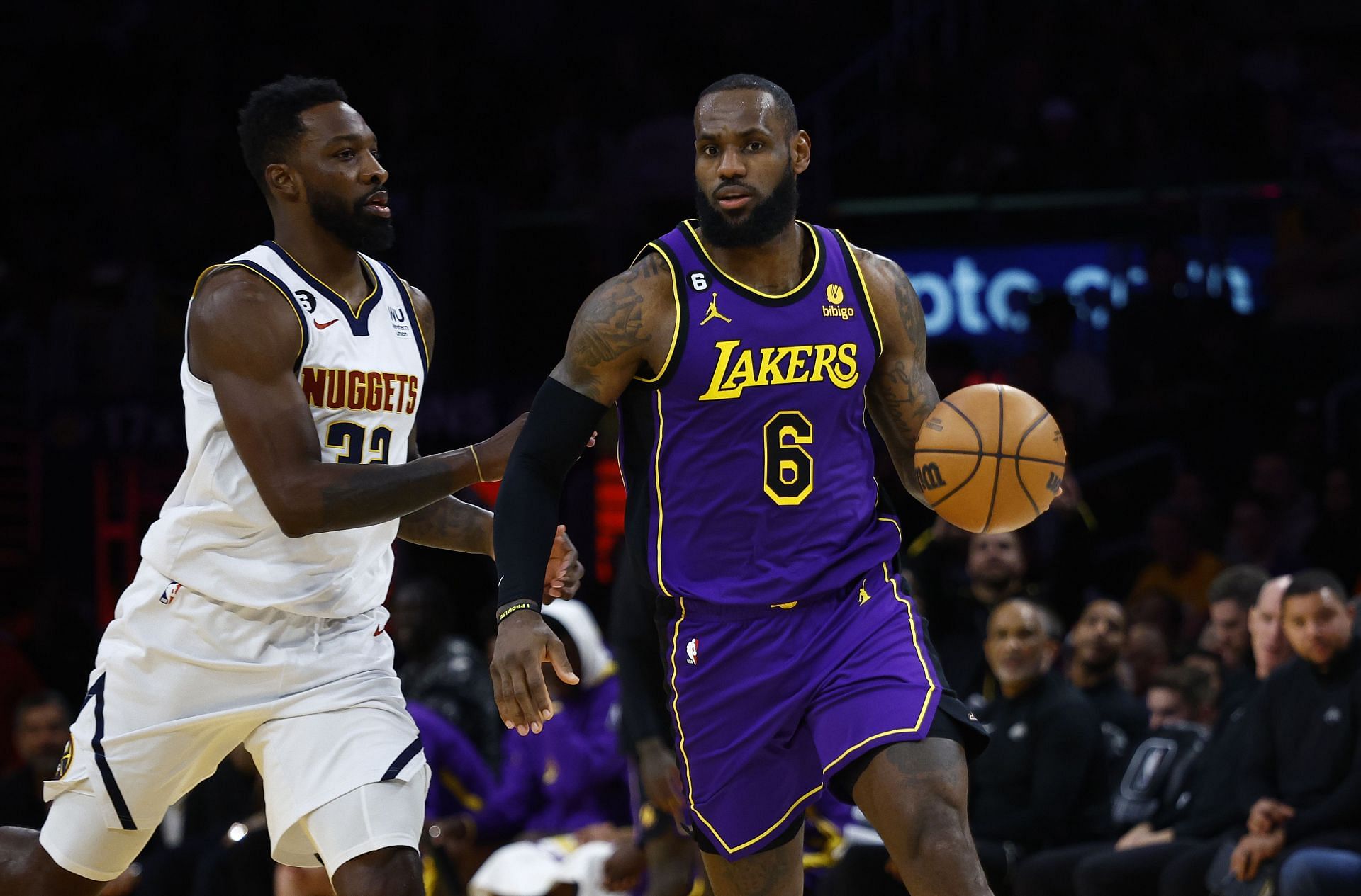 The Lakers could meet the Nuggets in the conference finals once again (Image via Getty Images)