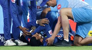 [Watch] LSG skipper KL Rahul gets injured during their IPL 2023 game vs RCB