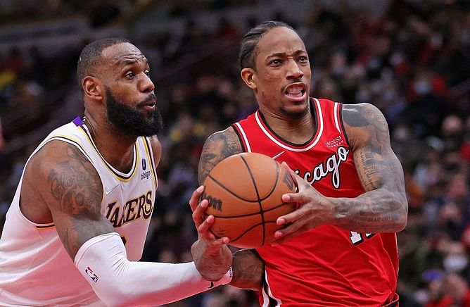 "That's what he is great at"- DeMar DeRozan raves about LeBron James' IQ and how he has evolved over the years