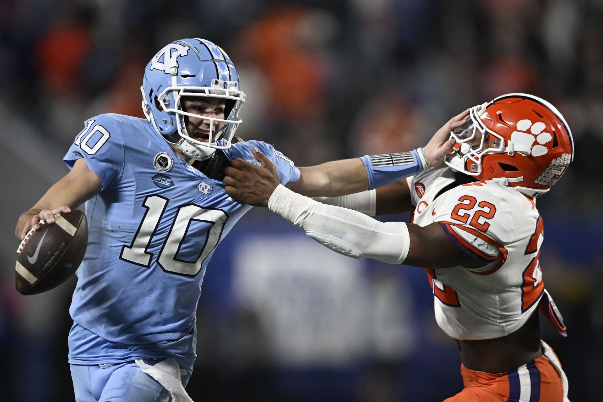 Drake Maye - ACC Championship - Clemson v North Carolina