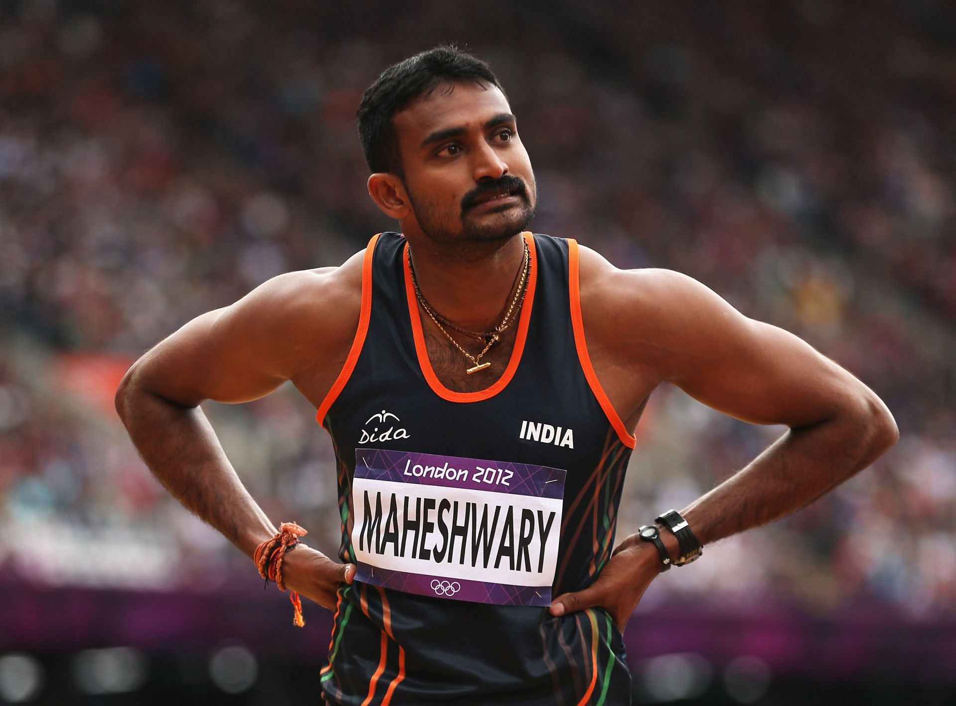 Renjith Maheshwary held the national record previously