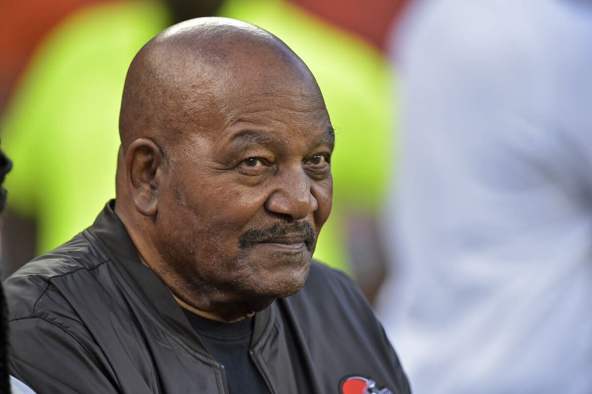 Late Cleveland Browns RB Jim Brown