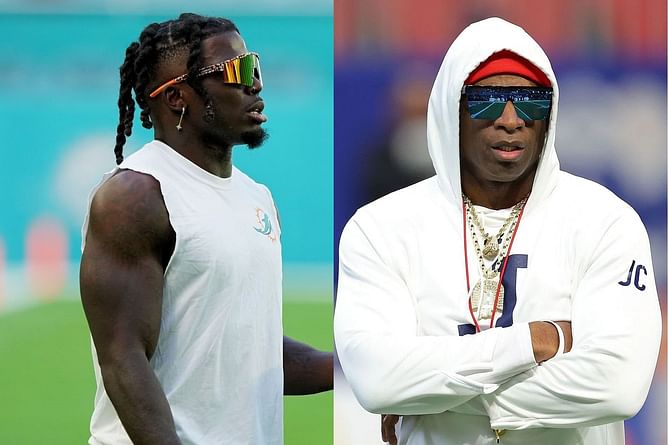 Tyreek Hill reveals fatherhood lessons learnt from Deion Sanders after once accused of child abuse
