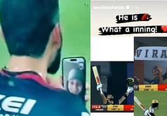 [Watch] Virat Kohli chats with Anushka Sharma over a video call after RCB's thumping win vs SRH