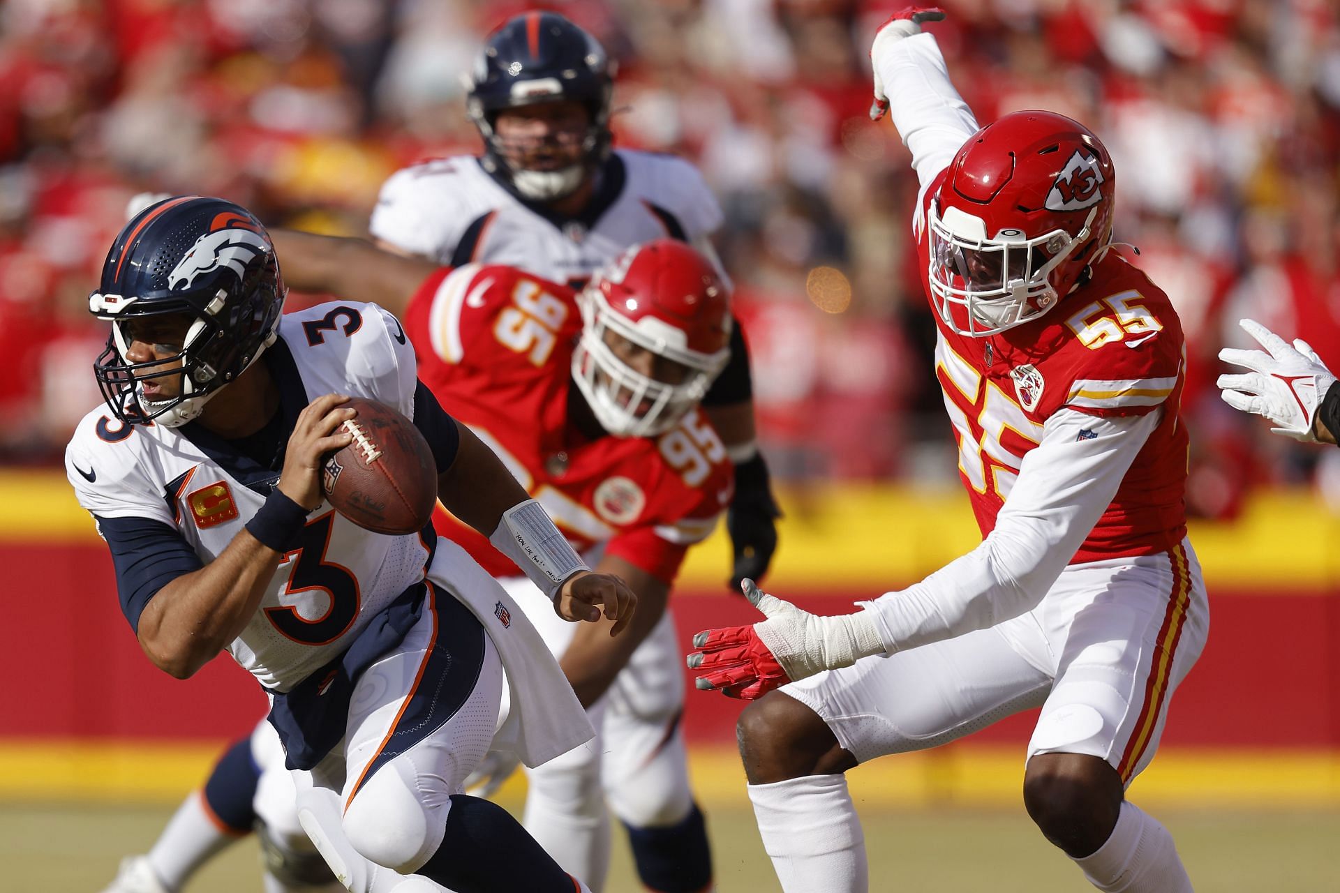 Russell Wilson - Denver Broncos v Kansas City Chiefs