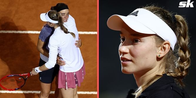 Elena Rybakina wishes 'good friend' Angelina Kalininia speedy recovery after Italian Open injury