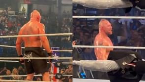 Brock Lesnar breaks character after big loss as WWE Backlash goes off the air