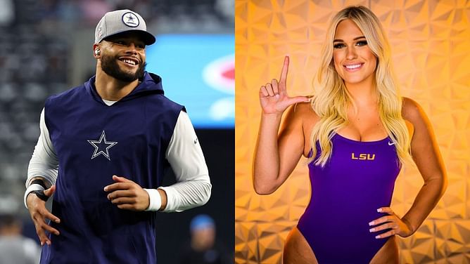 Who is Dak Prescott's girlfriend Jadyn Jannasch? Cowboys QB reportedly dating LSU swimmer as 'rebound'