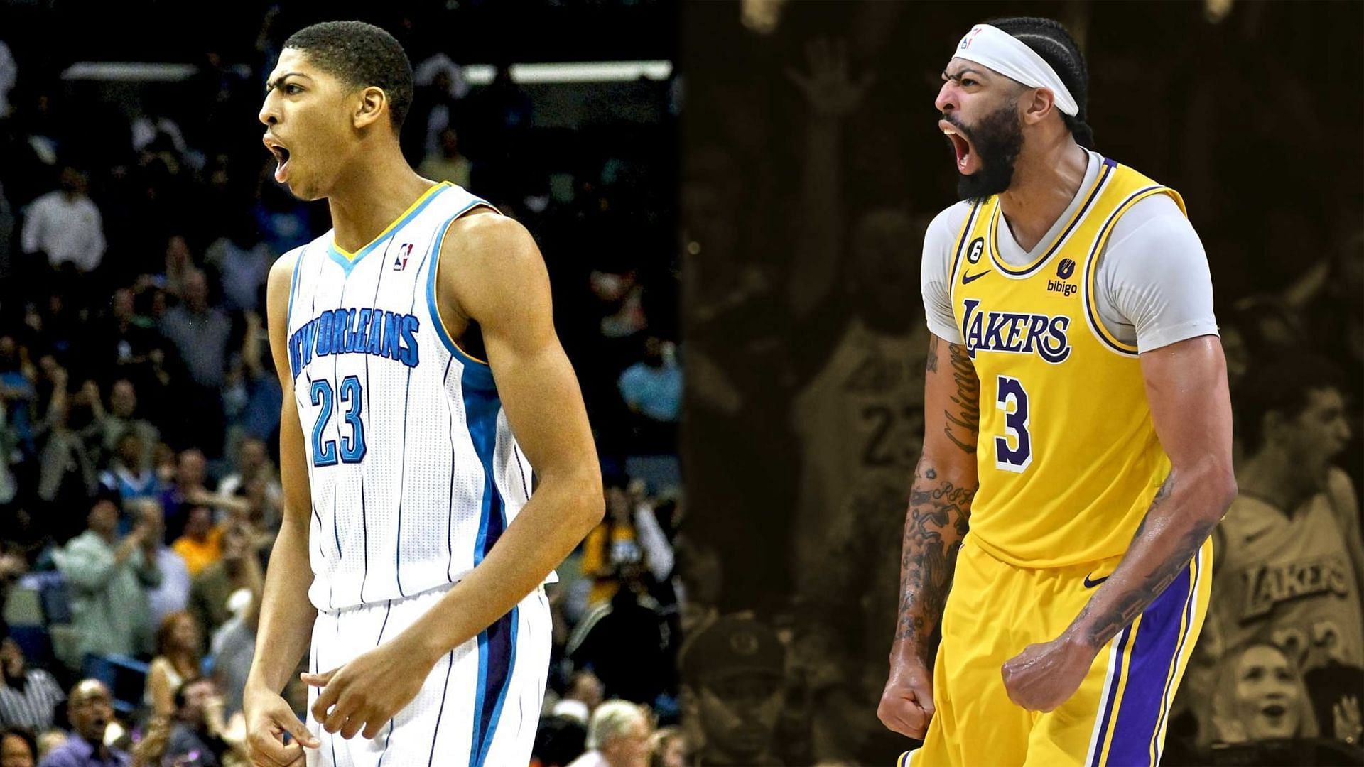 Anthony Davis was relatively skinny during his rookie season