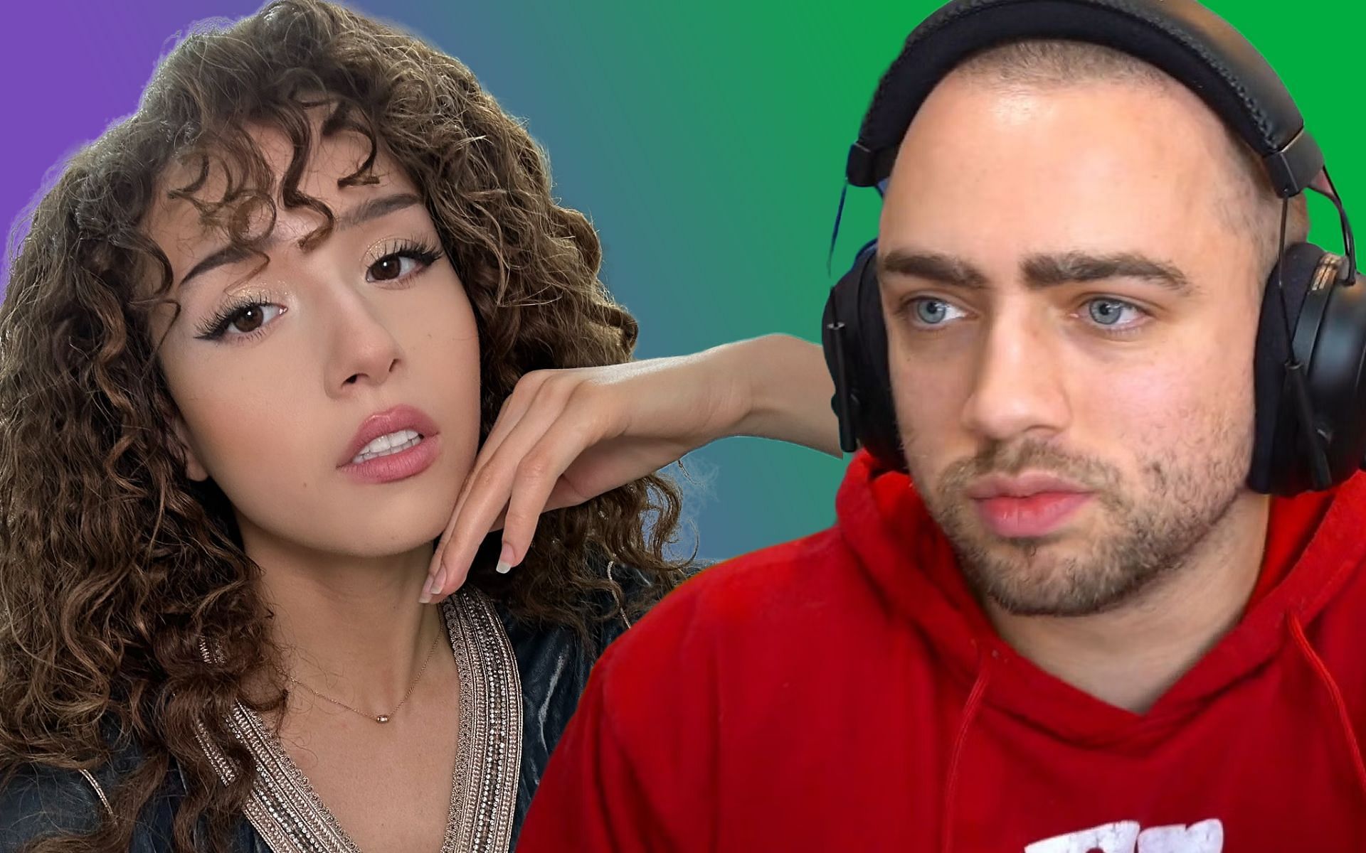 Pokimane reacts to Mizkif