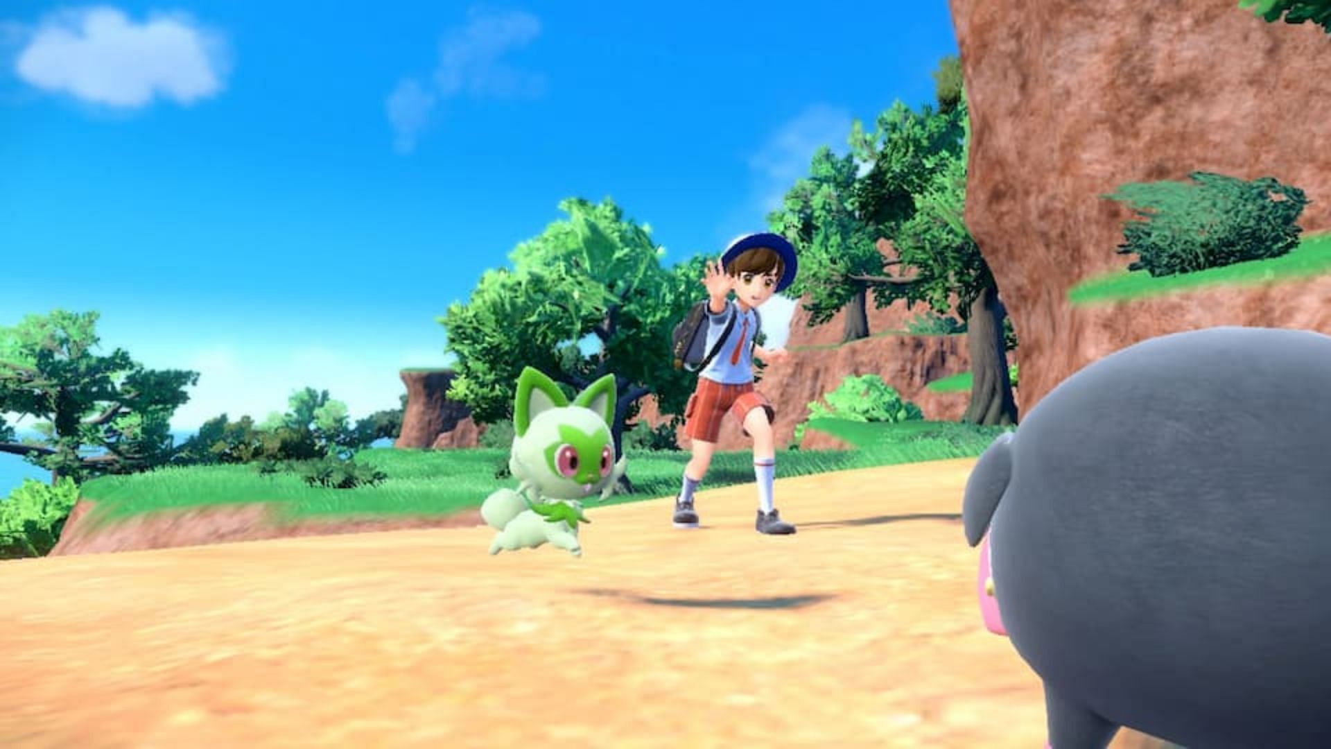 Scarlet and Violet tModea step forward with the Let&#039;s Go feature. (Image via Game Freak)