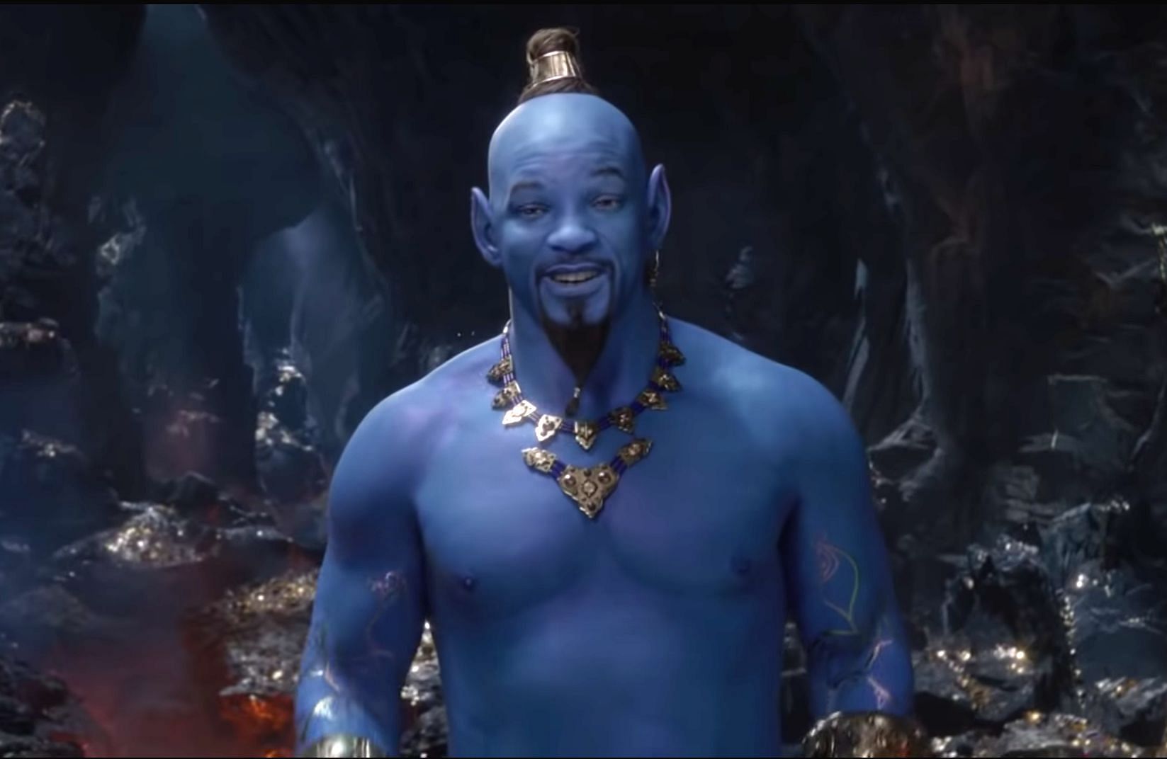Will Smith as Genie (Image via Disney)