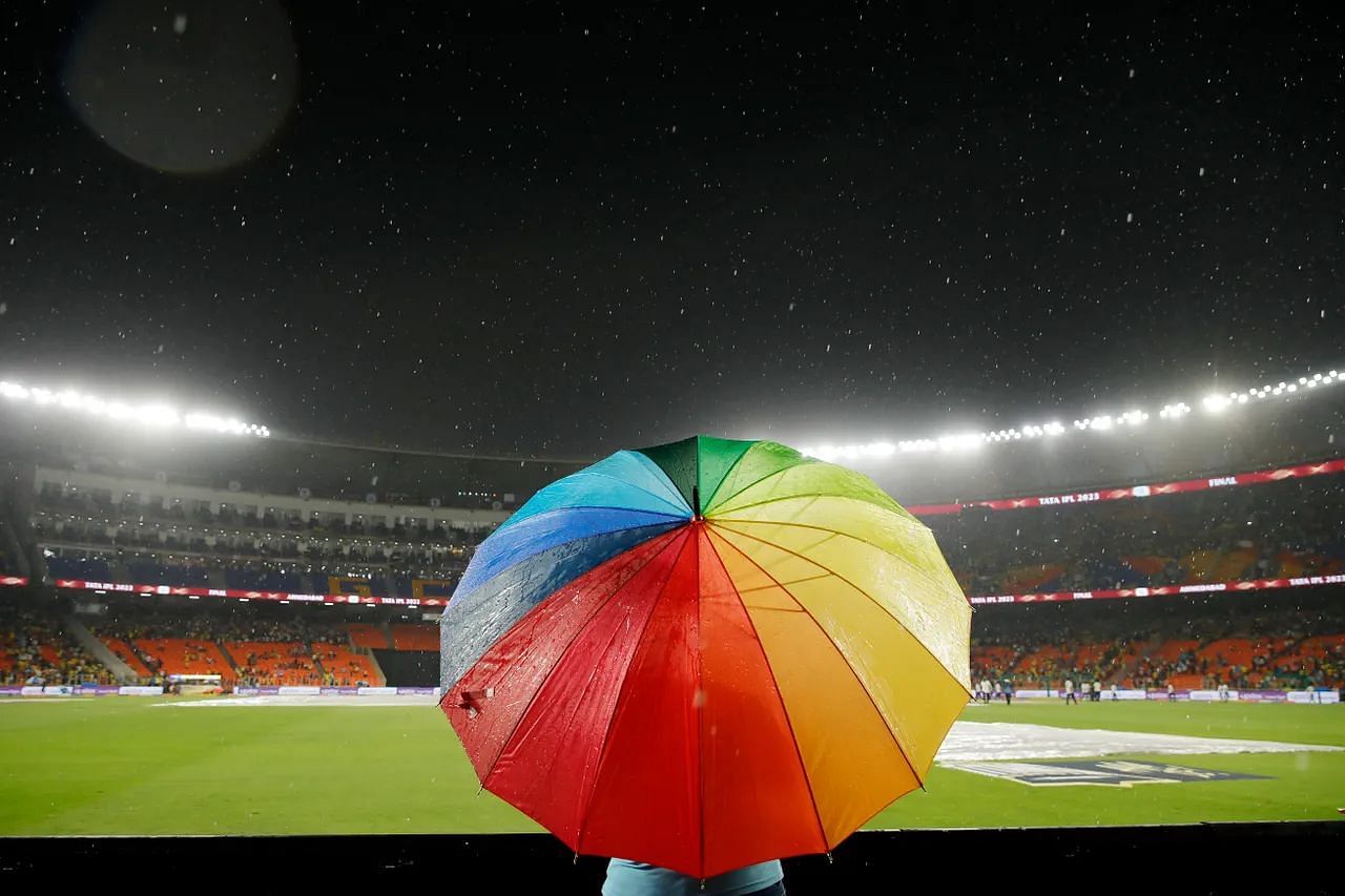 Rain has delayed the toss for CSK vs GT match (Image Courtesy: IPLT20.com)