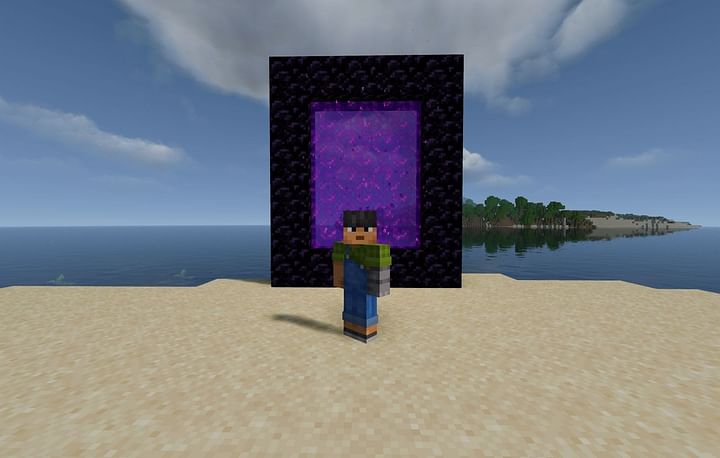 Minecraft 1.20 Pre-release update fixed the Nether Portal bugs