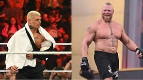 Cody Rhodes sends a three-word message ahead of facing Brock Lesnar with a broken arm at WWE Night of Champions