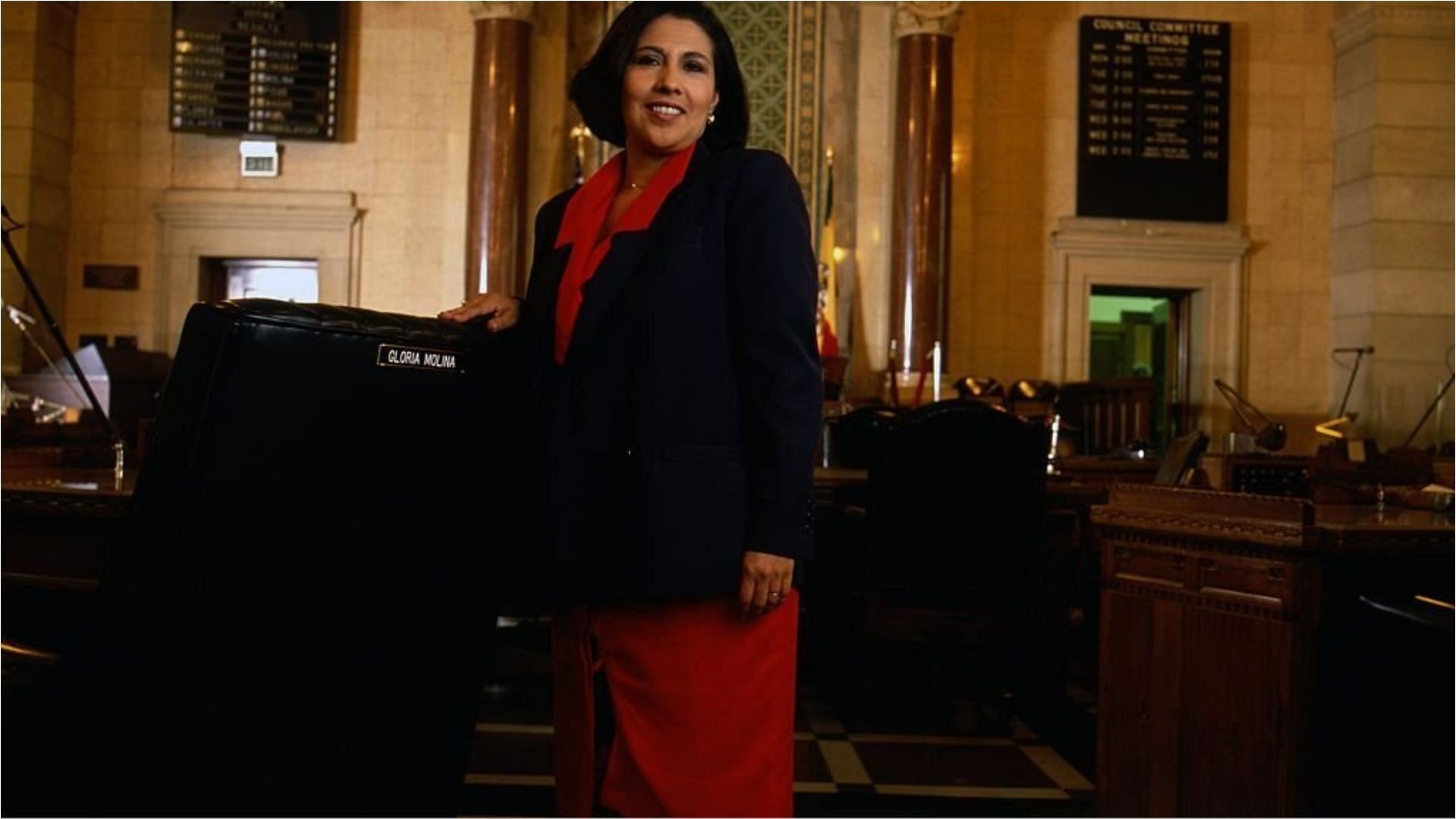 Gloria Molina developed an interest towards politics ever since she was a kid (Image via Ann Summa/Getty Images)