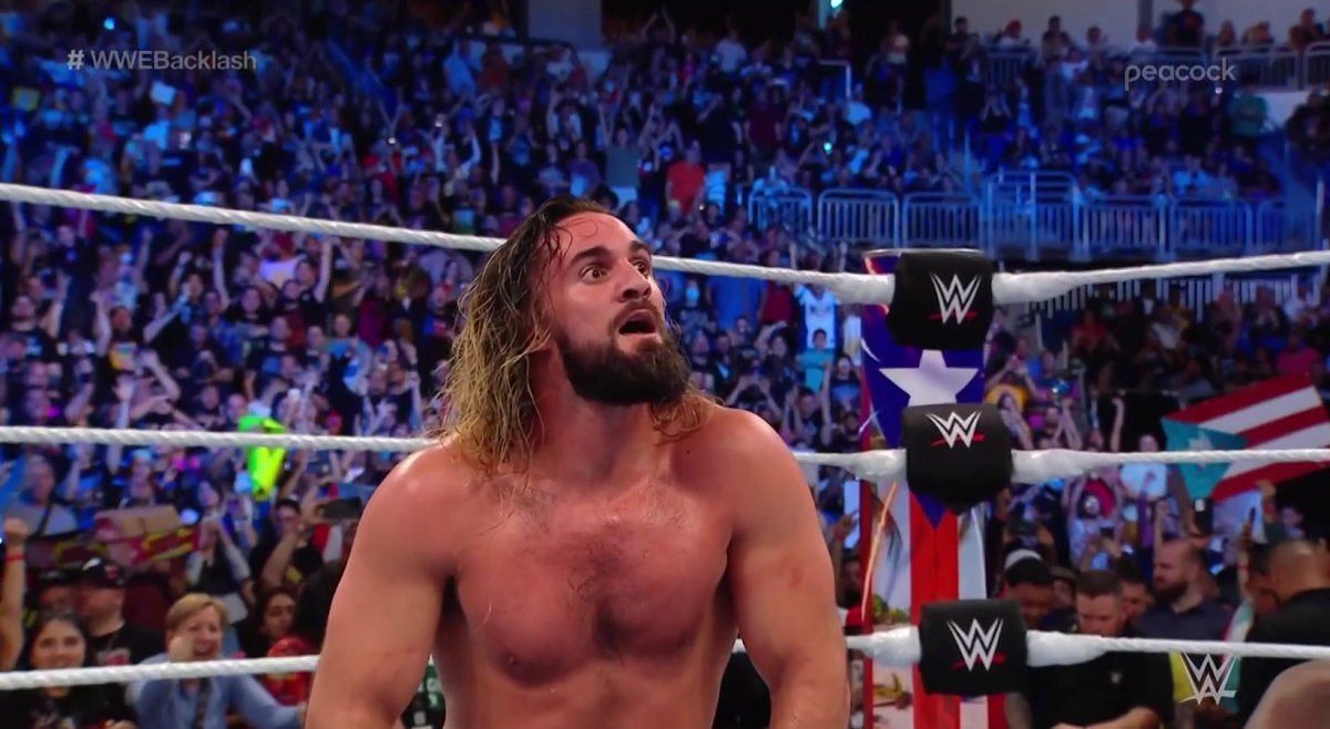Seth Rollins was so over with the Backlash crowd.