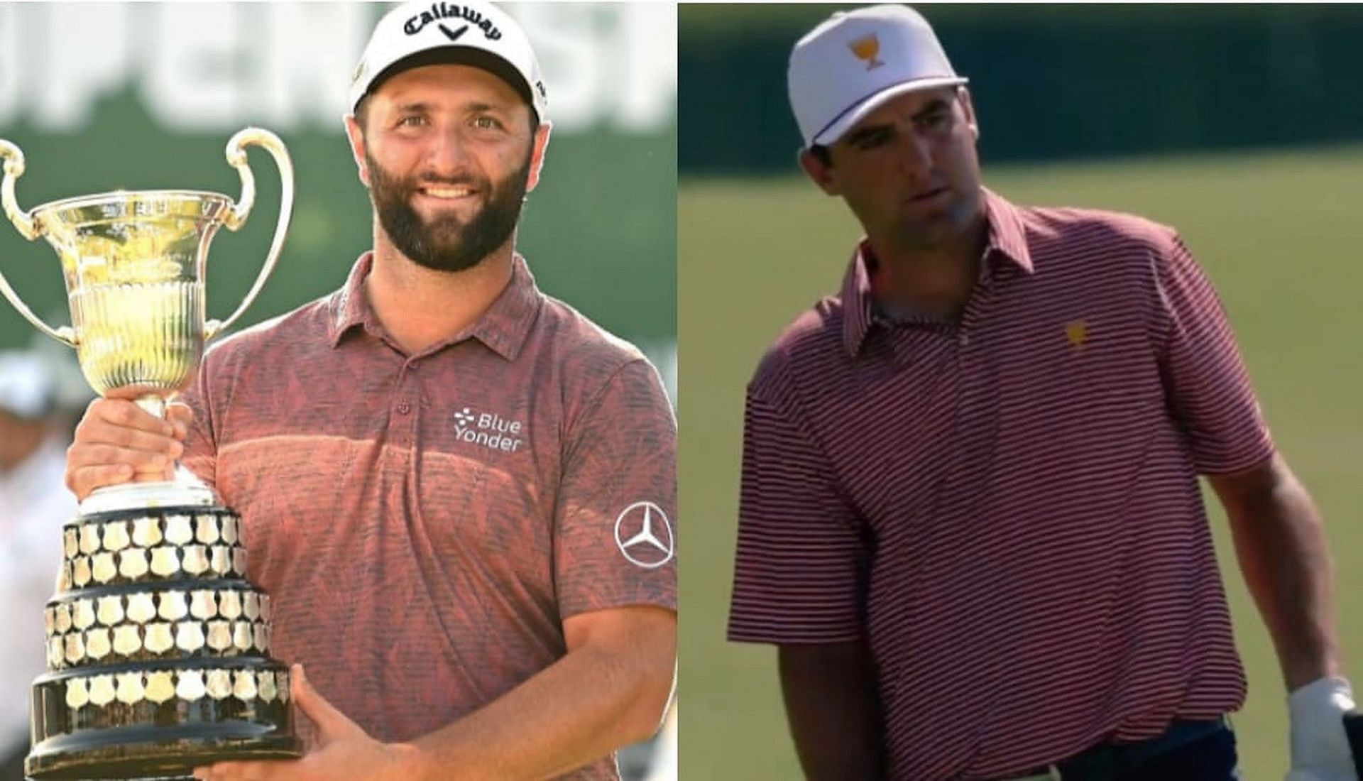 Jon Rahm and Scottie Scheffler 