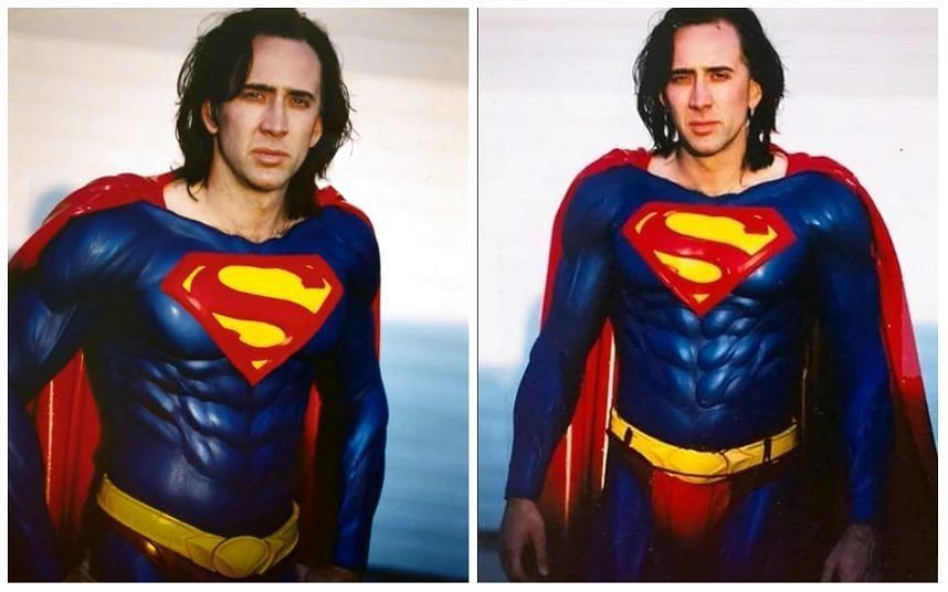 Nicolas Cage as Superman (Image via Warner Bros.)