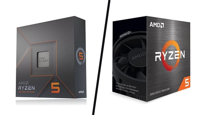 AMD Ryzen 5 7600X vs Ryzen 7 5700X: Which is the best mid-range gaming CPU? (2024)