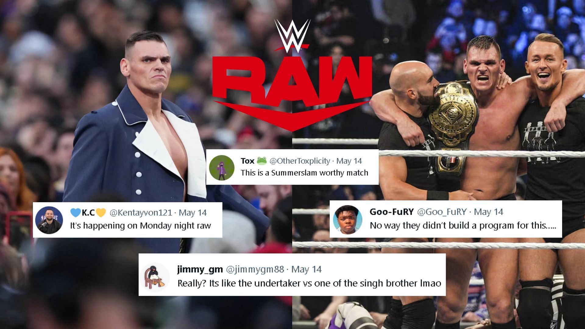 Gunther will make his debut to WWE