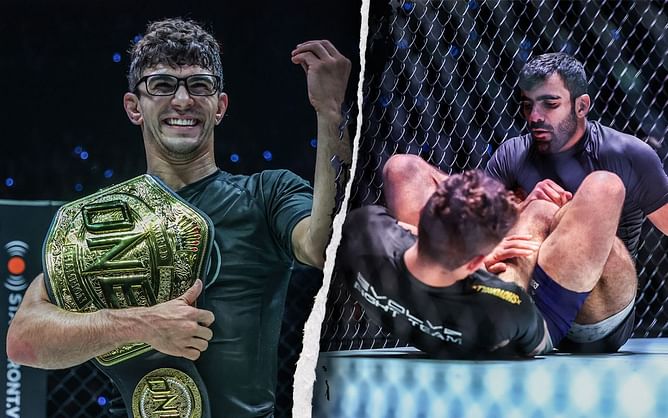 Mikey Musumeci offers fans pizza and pasta after Osamah Almarwai victory