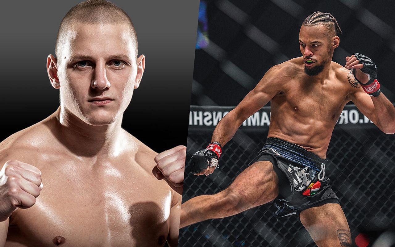 Dmitry Menshikov (Left) faces Regian Eersel (Right) at ONE Fight Night 11