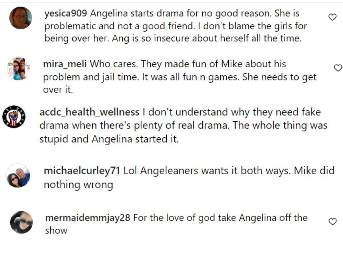 Is Angelina creating drama for no reason? (Image via jerseyshore/ Instagram)