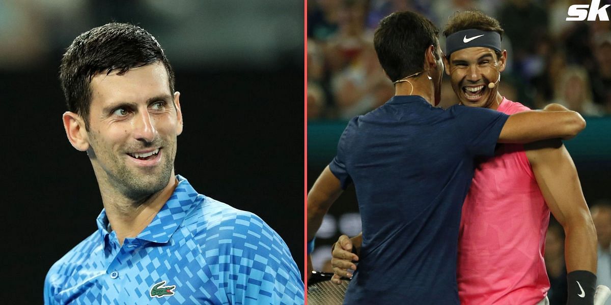 Novak Djokovic and Rafael Nadal have clashed 59 times