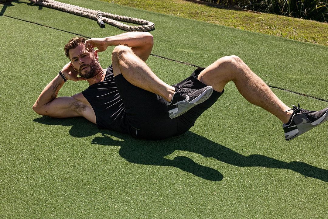 For strengthening legs, one can follow Chris Hemsworth legs workout. (Image via Instagram)