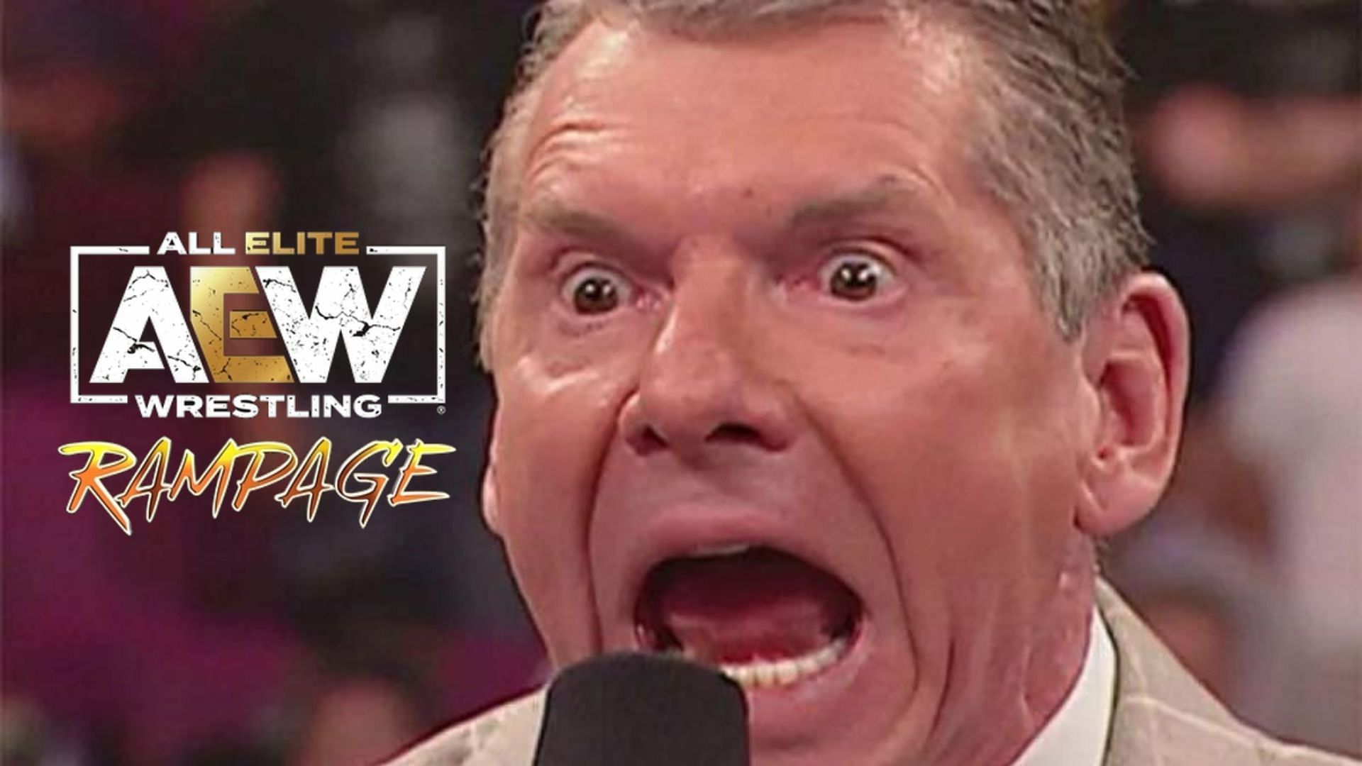 Which AEW star poked fun at Vince McMahon on Rampage?