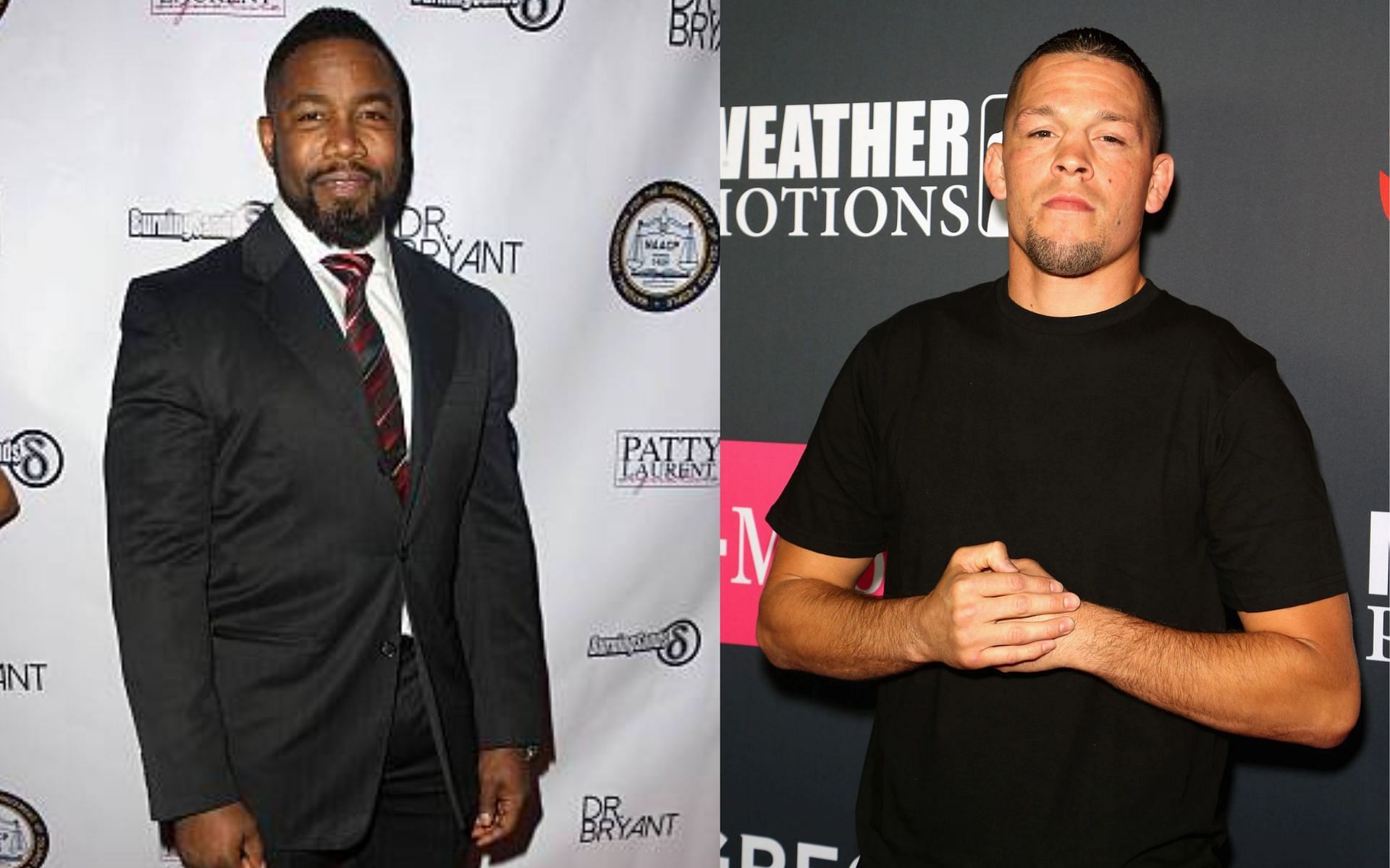 Michael Jai White reacts to Nate Diaz