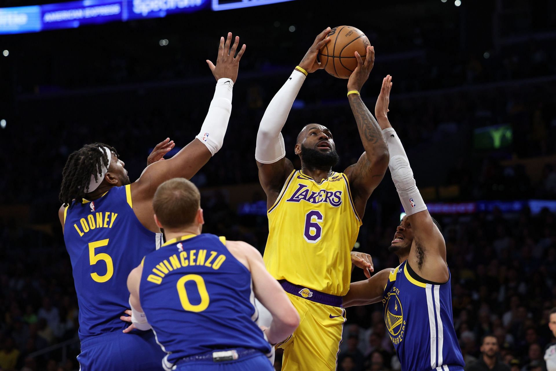 Golden State Warriors v Los Angeles Lakers - Game Four