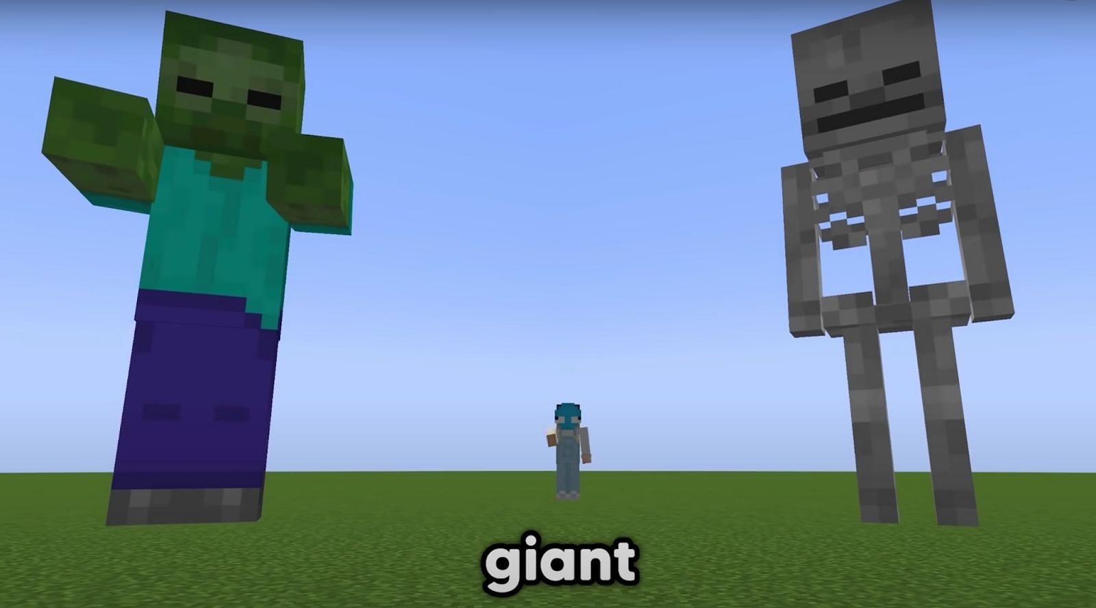 What are Giant mobs in Minecraft?
