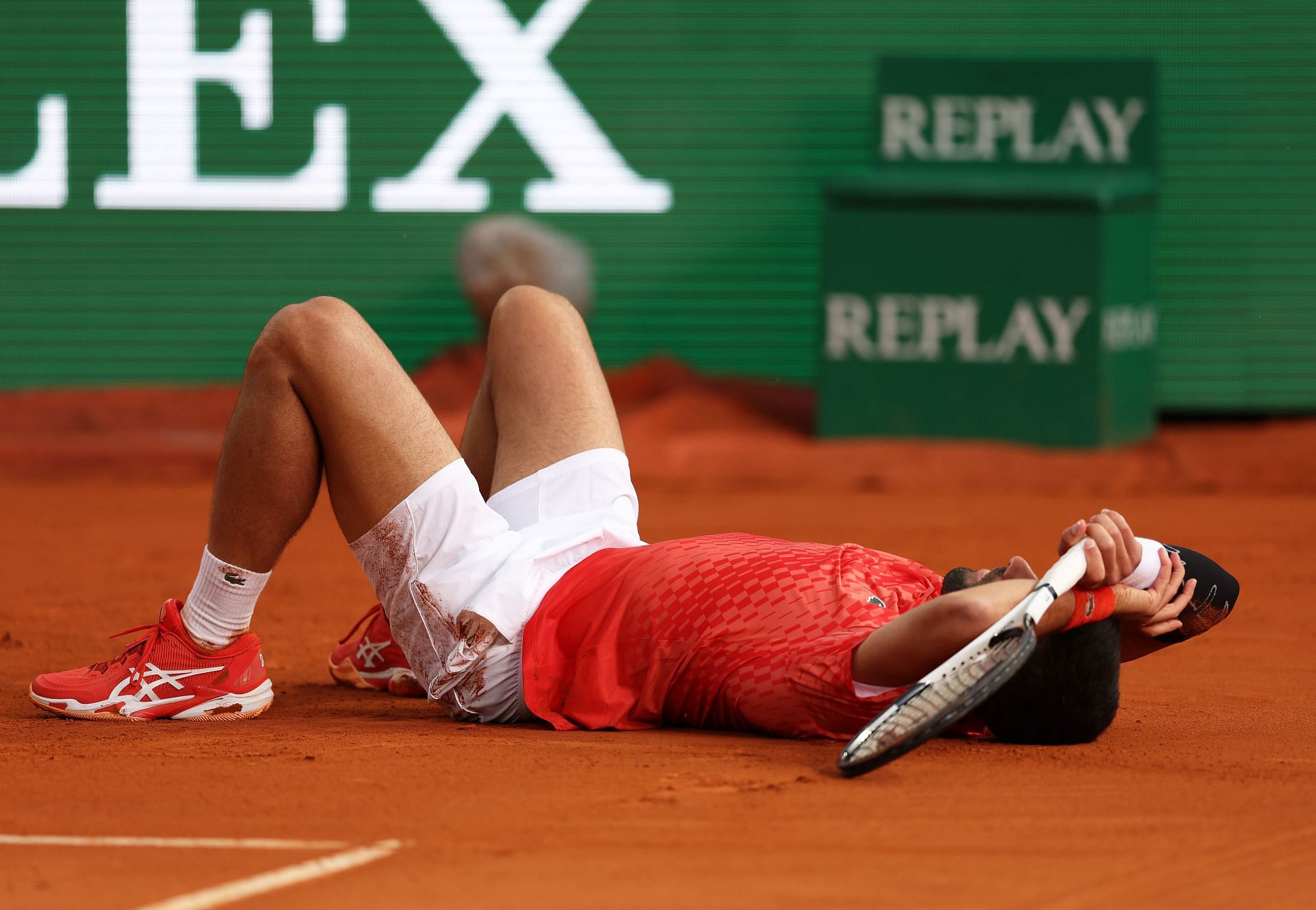 Novak Djokovic at the 2023 Monte-Carlo Masters.