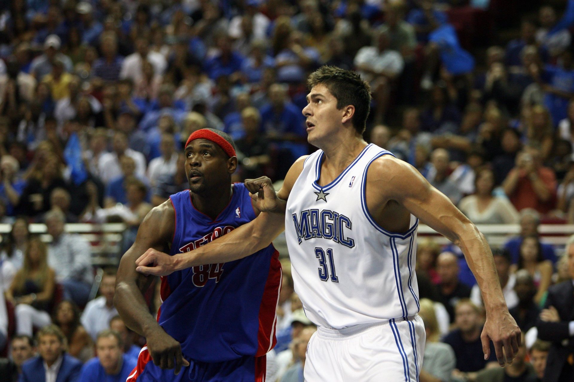 Milicic is one of the biggest NBA drafts of all time (Image via Getty Images)