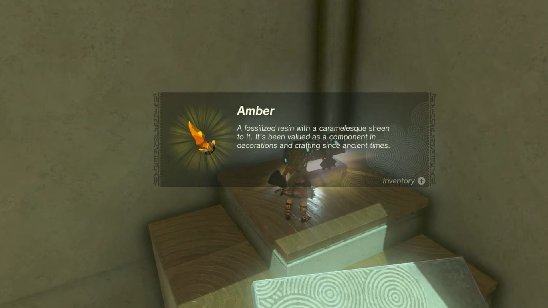 Collect Amber from chests in Tears of The Kingdom (Image via Perfect Score/YouTube)