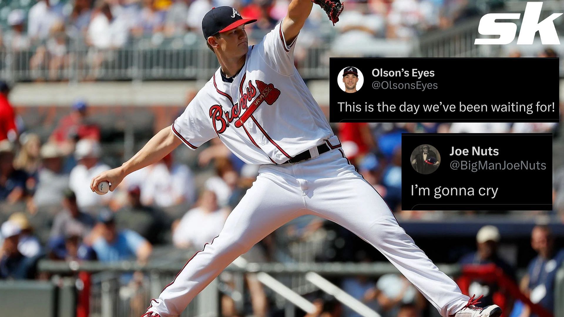 Atlanta Braves Pitcher Mike Siroka