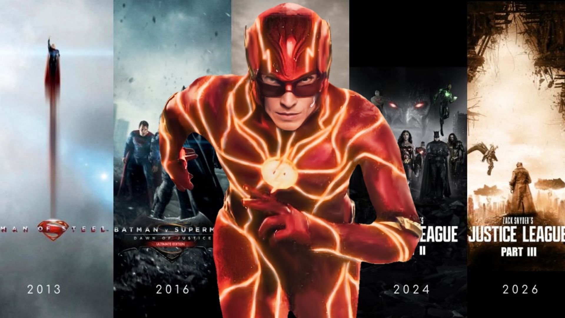 The Flash cast (Image via Sportskeeda)