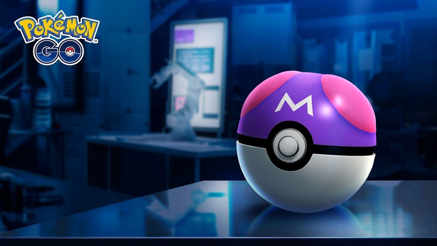 Official artwork for the Master Ball in Pokemon GO (Image via Niantic)