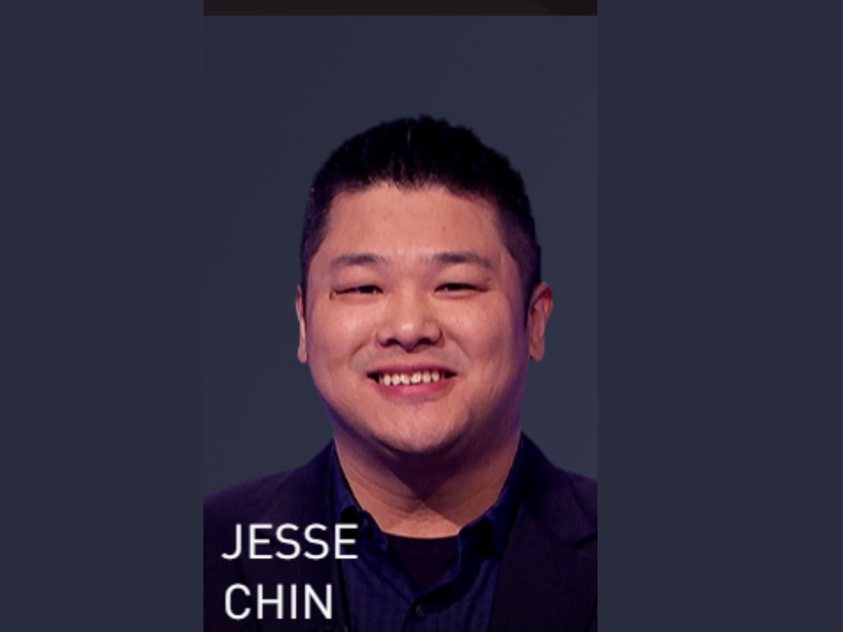 Jesse Chan: Tonight&#039;s Winner (Image via jeopardy.com)