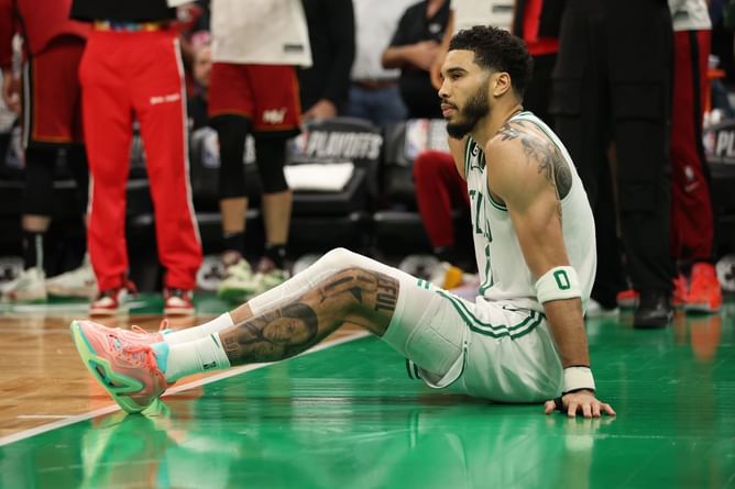 "We're not dead or anything" - Jayson Tatum refuses to bow down despite blowing home court advantage