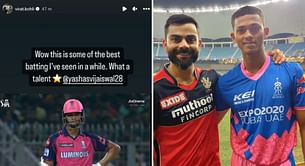 “Wow, what a talent” – Virat Kohli reacts to Yashasvi Jaiswal’s fastest 50 in IPL history