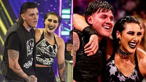 Dominik Mysterio sends a three-word message to Rhea Ripley after she prints his name on her gear